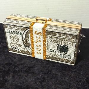 Caleesa LA 10K Bling Crystal Bag